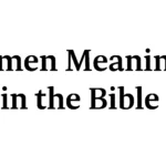amen meaning in the bible