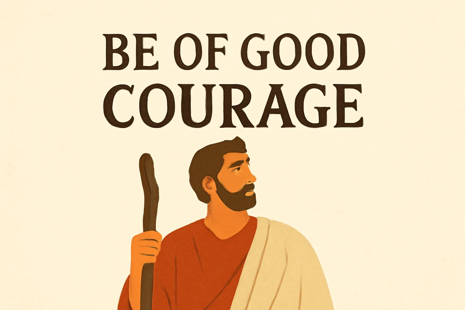 be of good courage bible