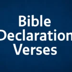 bible declaration verses