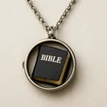 bible inside necklace