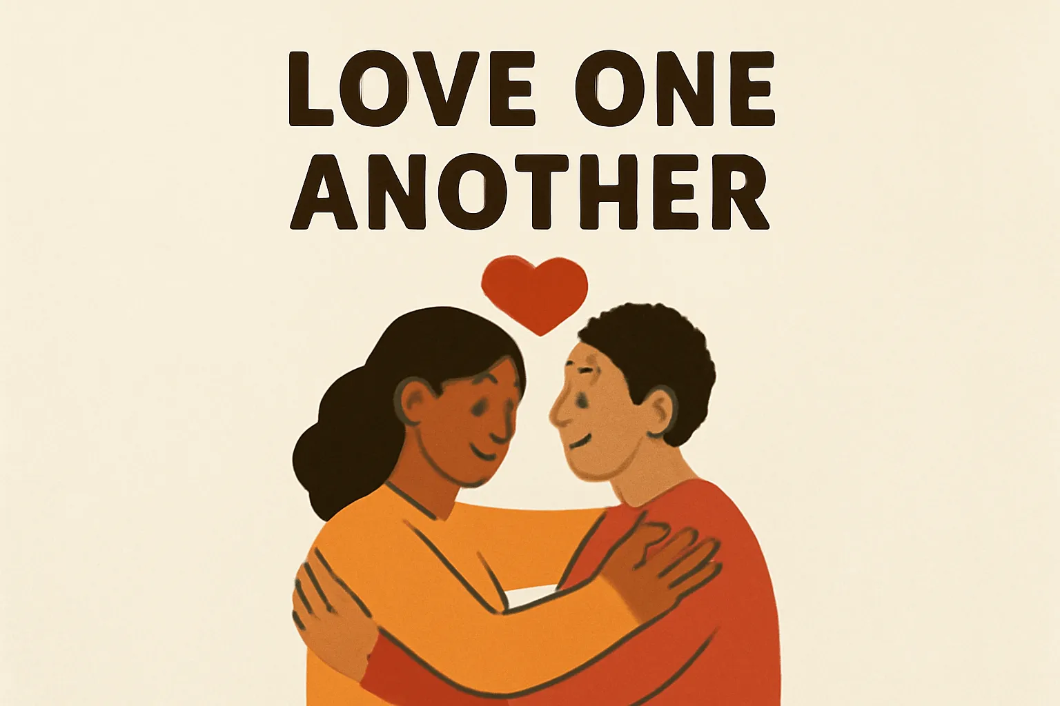 bible says love one another