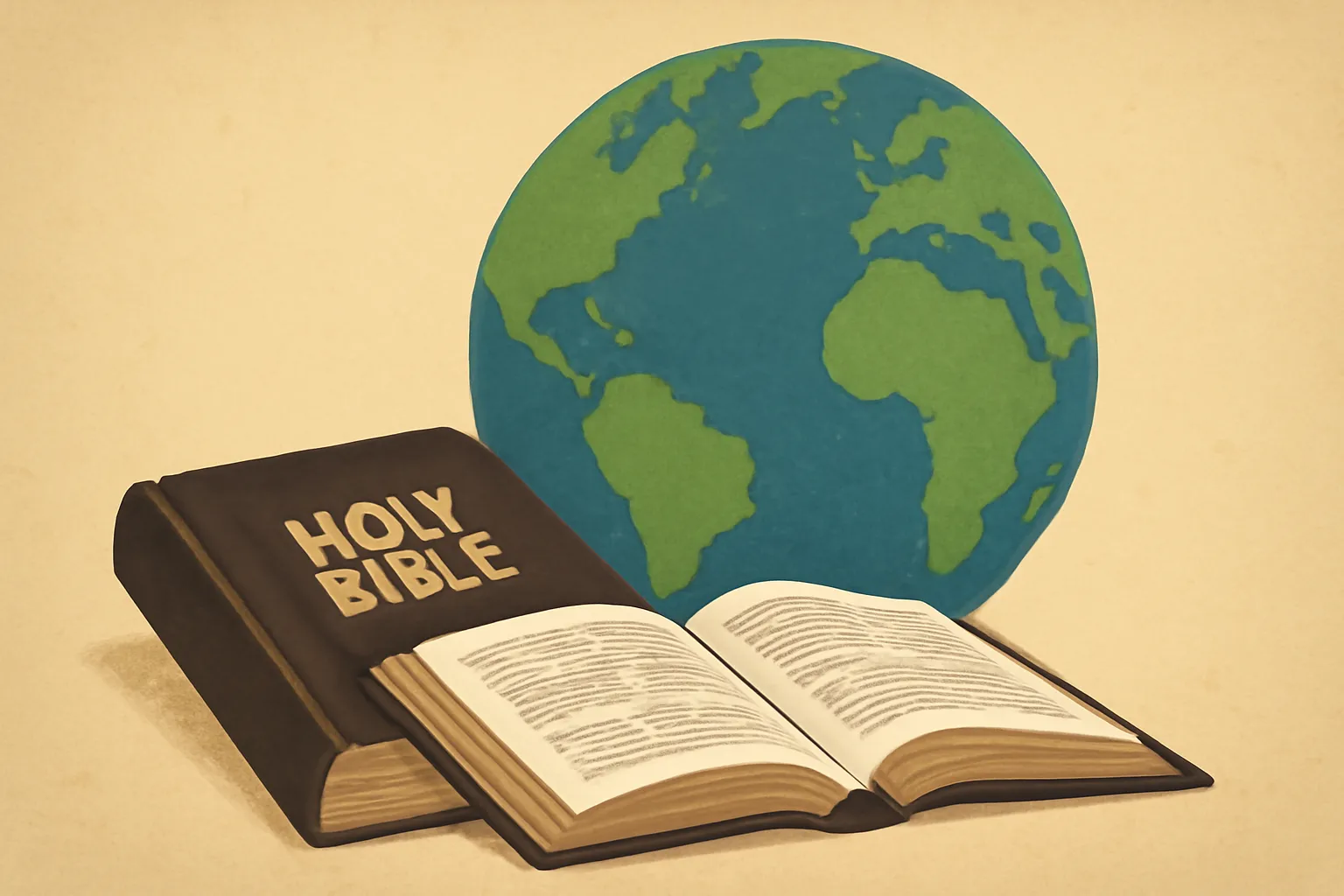 bible verse about world