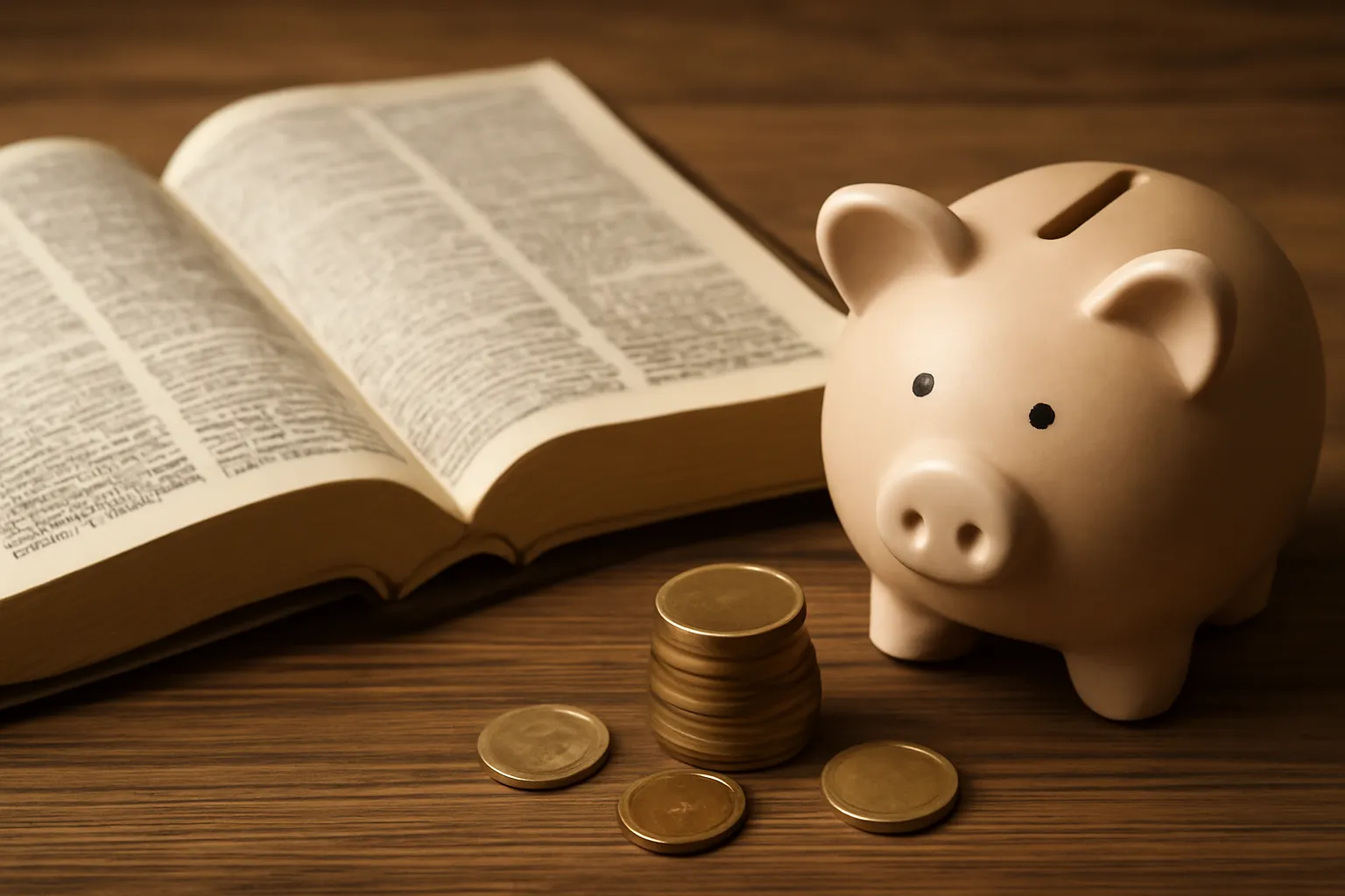 bible verses about saving money
