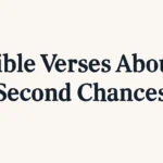 bible verses about second chances