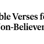 bible verses for non believers