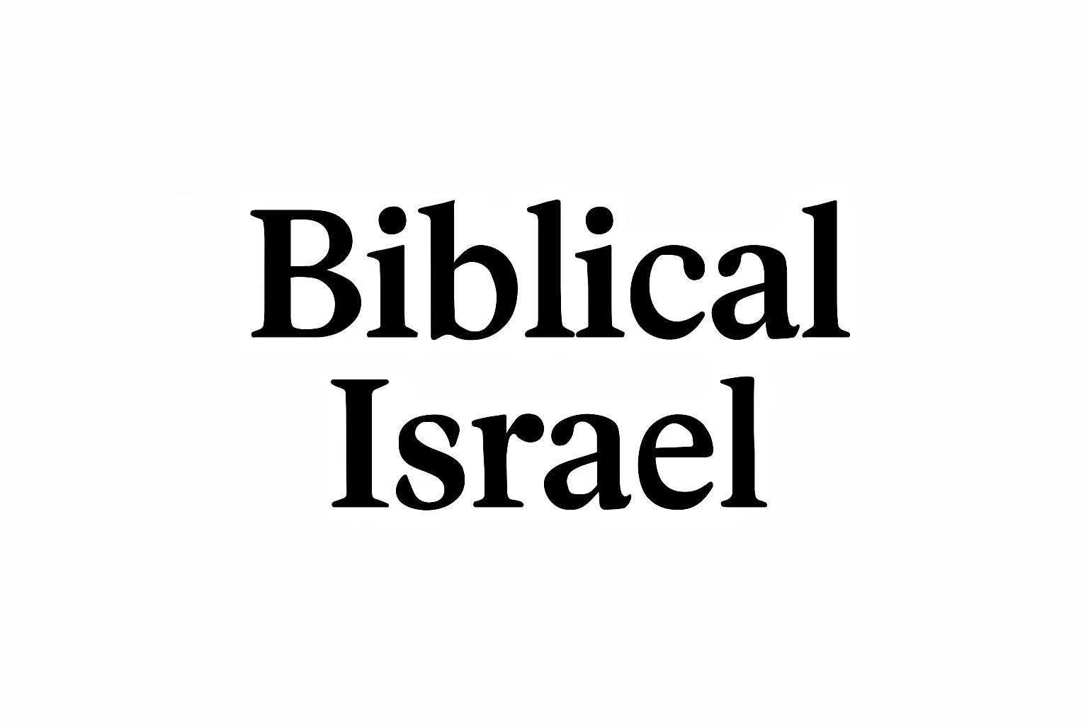 biblical israel