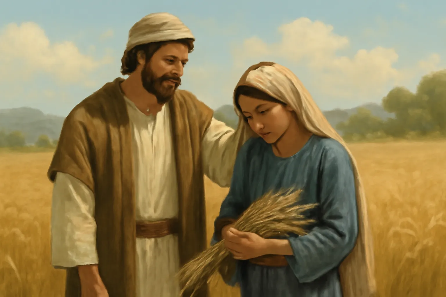 boaz & ruth in the bible
