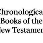 chronological books of the new testament