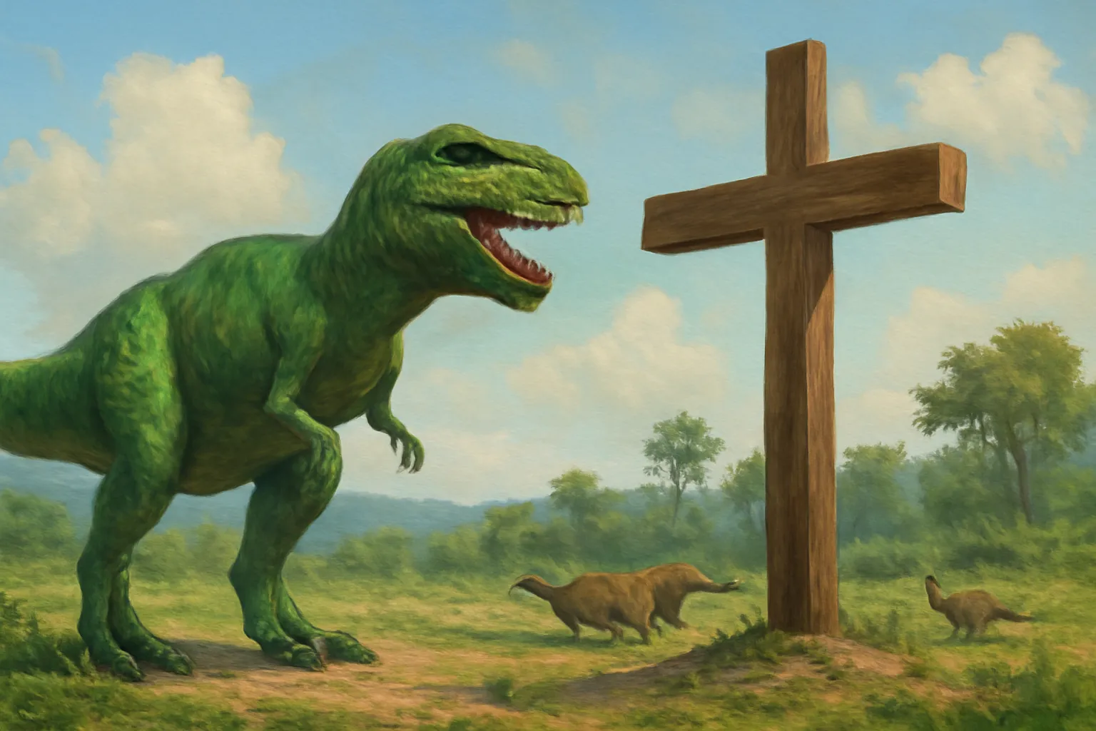 dinosaurs christianity