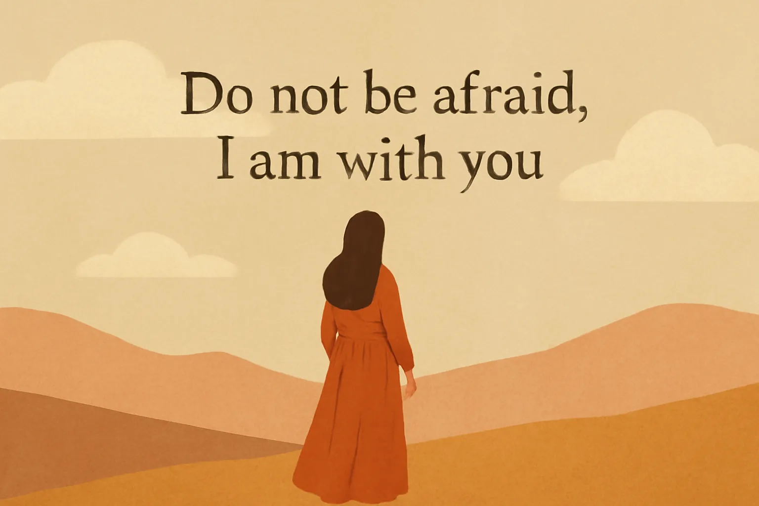 do not be afraid i am with you bible verse