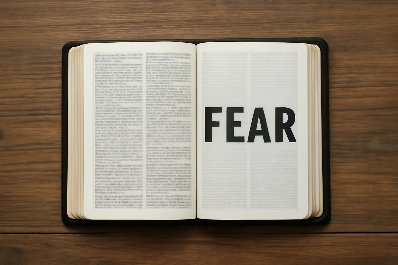 fear definition bible