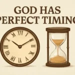 god has perfect timing verse