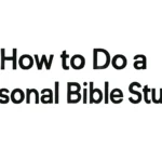 how to do a personal bible study