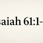 isaiah 61 1-2
