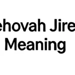 jehovah jireh meaning