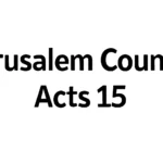 jerusalem council acts 15