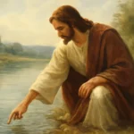 Jesus Reaching Into Water: Meaning and Miracle Explained jesus reaching into water