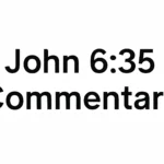 john 6 35 commentary