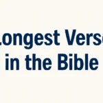 longest verse in the bible