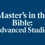 master in the bible
