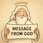 message from god today