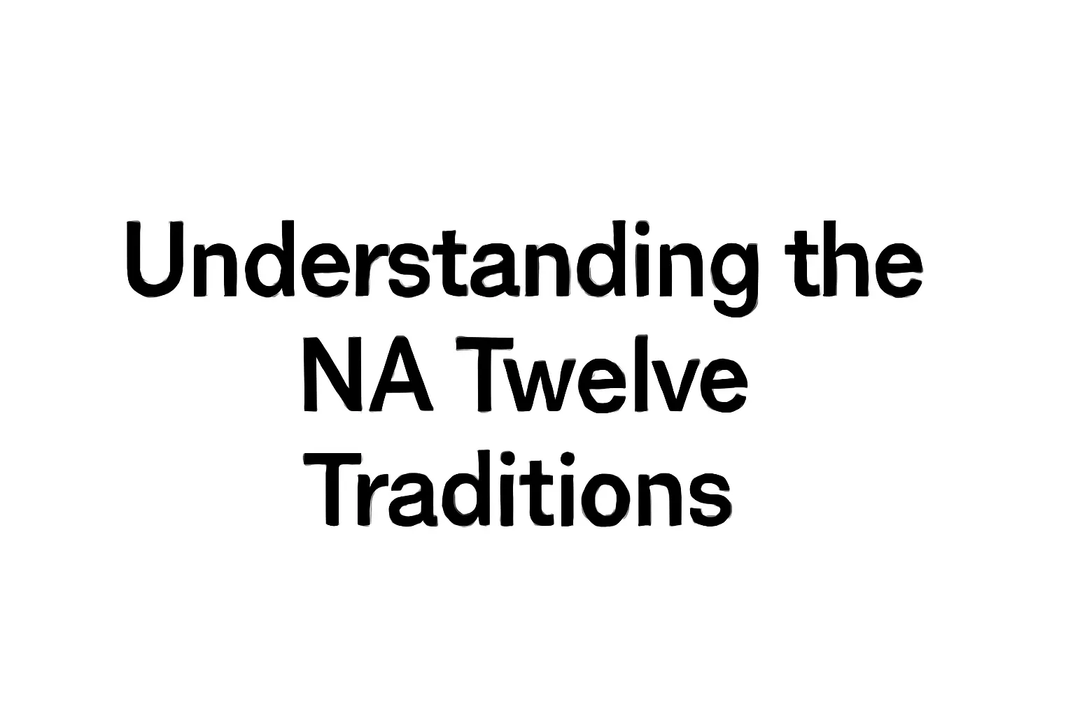 na twelve traditions