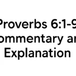 proverbs 6 1-9