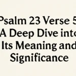 psalm 23 verse 5