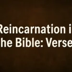 reincarnation in the bible verses