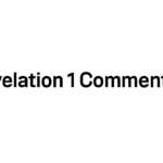 revelation 1 commentary