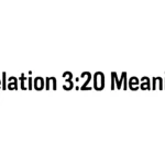 revelation 3 20 meaning