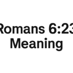 romans 6 23 meaning