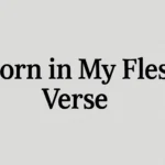 thorn in my flesh verse