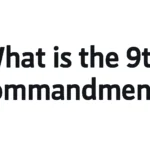 what is the 9th commandment